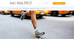 Desktop Screenshot of dralanrosen.com